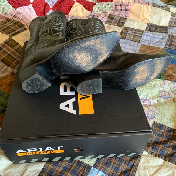 Men’s size 12 Justin Cowboy Boots - Picture 4 of 5